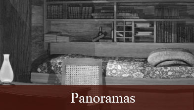 A glimpse into one of the bed rooms as seen on the Panaromas page